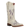 thumbnail image 2 of Ferrini Womens Dreamer Embroidered Narrow Square Toe Cowboy  Mid Calf Boots, 2 of 5