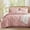 02 Pink, variant on U by Bedsure Queen Comforter Set Grey, Bed in a Bag Queen Size Bedding, 7 Pieces Pinch Pleat All Season Comforter with Sheets, Pillowcases & Shams