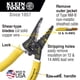 thumbnail image 2 of Cortador/pelacables Klein Tools K1412 para 12-14 AWG, 2 of 9