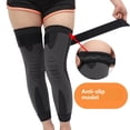 thumbnail image 5 of Rodilleras deportivas engrosadas y extendidas para invierno, para correr, andar en bicicleta, equipo de protección para hombres, mujeres y personas mayores, herramienta cálida, 5 of 5
