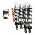 thumbnail image 1 of ZLight RCGOFOLLOW Rear Shock Absorber RC Car Part Threaded Rc Rear Shock Absorber For 1/10 ARRMA ARA102690 Monster Trucks Silver, 1 of 6