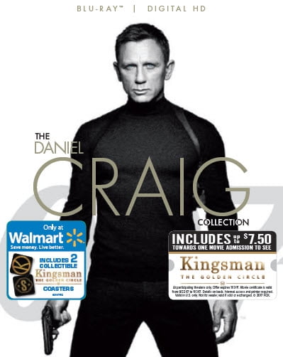 【中古】JAMES BOND / DANIEL CRAIG 4 PACK Anderson, 007: The Daniel Craig 4-Film Collection Blu-ray