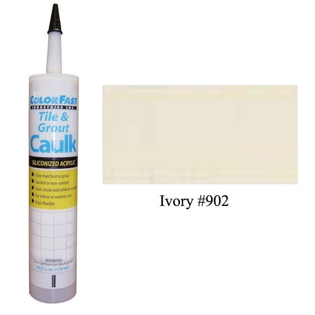 Latex Colored Caulk TEC Color Line Ivory Unsanded