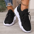 thumbnail image 5 of Women's Low-Top Sneakers with Non-Slip Shock-Absorbing Sole & Cushioning - Lightweight Breathable Mesh Sneakers Suitable for Walking, Tennis, Gym,  Women Shoes, 5 of 9