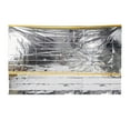 thumbnail image 3 of Fufafayo under $5 Emergency Survival Blanket, Emergency Survival Blanket, Multi Person Insulation Sheet for Outdoor and First Aid, Reflective Thermal Tent for Camping and Hiking, 3 of 9