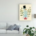 thumbnail image 3 of Trademark Fine Art 'Snowman Cut out II' Canvas Art by Grace Popp, 3 of 4