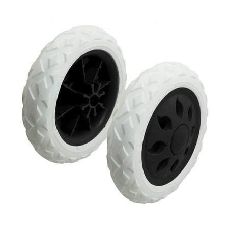 Plastic Bearing - 2 Pcs Replaceable Plastic Bearing Foam Tyre Shopping Cart Wheel Casters