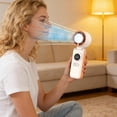 thumbnail image 4 of USB Rechargeable Handheld Fan with Ice Compress Function - Portable Cooling Fan for Outdoor, Sports, Office, and Daily Use, 4 of 5