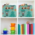 thumbnail image 7 of 1PCS Christmas Nutcrackers Large Collapsible Storage Bins,Canvas Fabric Foldable Storage Bins with Handles Open Home Storage Bins Boxes Toy Storage Basket Home Decor, 7 of 7