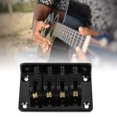 thumbnail image 4 of Puente de guitarra de cuerdas, Puente de guitarra de 4 cuerdas Puente de guitarra de metal Puente de guitarra Eficiencia maximizada, 4 of 8