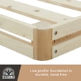 thumbnail image 6 of Hercules Instant Foundation Low Profile Wood 4-Inch , Platform Bed Frame, Easy Assembly mattress foundation, Box-Spring Replacement, Twin XL, 6 of 10