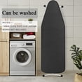 thumbnail image 7 of Ironing Board Cover and Pad Extra Thick Heavy Duty Padded Multiple Layers,Non Stick Scorch and Stain Resistant,Black, 7 of 7