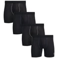 thumbnail image 1 of Pack de 4 bóxers tipo brief Reebok de secado rápido con abertura frontal, talla XXL, 1 of 5