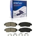 thumbnail image 5 of Detroit Axle - Rear Drilled Brake Rotors Ceramic Brake Pads + Right Brake Caliper Replacement for Traverse Acadia Enclave Outlook - 5pc Set, 5 of 5