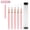 Pink suit, variant on Pattern Drawing Line Drawing Edge Slender Metal Nail Brush