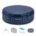 thumbnail image 1 of RELXTIME Inflatable Hot Tub 4 to 6 Person 82 Inch Outdoor Round Portable Home Spa with 130 Soothing AirJets,Spa Cover,2 Filter Cartridges, 1 of 6