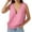 Pink, variant on Sweater Vest for Women V Neck Sleeveless Knit Pullover Sweater Vest Casual Cami Tank Top KnitClothes Tops Pink, Size S