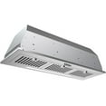 thumbnail image 4 of Streamline 36 in. Torricelli Ductless Insert Range Hood in Brushed Stainless Steel with Baffle Filters, Push Button Control, LED Lights, 4 of 9