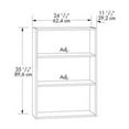 thumbnail image 5 of Pemberley Row Engineered Wood Cinnamon Cherry Bookcase Rectangular Adjustable Shelves 35.25"H Unassembled, 5 of 5