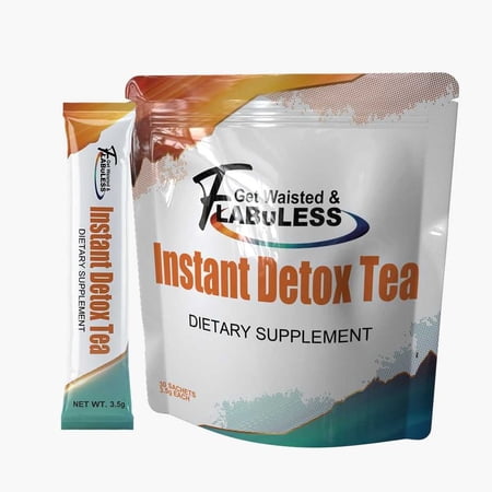 Get Waisted & FLABuLESS Instant Detox Tea, Weight Loss, Caffeine Free, Full Body Cleanse by FLABuLESS Enterprises