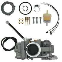 maXpeedingrods HSR42 42mm Carburetor Carb Kit for Harley Davidson Evolution Twin Cam Carb TM42-6PK, with Choke Cable
