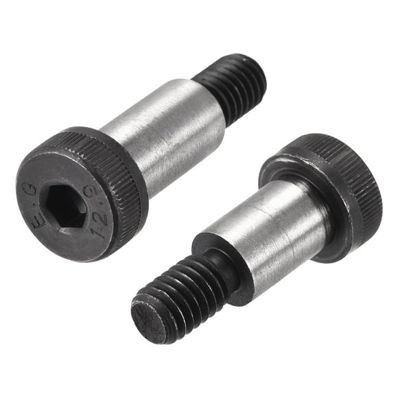 Unique Bargains Alloy Steel Socket Head Shoulder Bolts, 3/4'x1/2' Shoulder, 3/8-16 Thread, 4 Pack