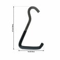 thumbnail image 3 of Allen Company Ground Blind Bow Hanger - Silent Coated Gear Hook - Brown, 3 of 7