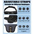 thumbnail image 4 of Bolsa para pierna de motocicleta Yucenbra impermeable negra, 4 of 7