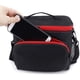 thumbnail image 3 of Bolsa de almuerzo aislante maletín bolsa de herramientas caja bento almuerzo/trabajo/escuela/playa/picnic negro, 3 of 5