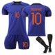 thumbnail image 1 of 16Bule 10BF.de Jong 21 # Virgil 4 # Memphis 10 # Uniformes de fútbol con calcetines para niños y niñas 2023 Uniformes de fútbol de alta calidad Equipo de fútbol de alta calidad Je esquí esquí Gafas de esquí, 1 of 1