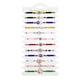 thumbnail image 1 of 12 piezas Pulsera de cuentas Evil Oye Ajustable Azul Brazalete de protección de pulseras de cuerda del ojo mal, 1 of 4