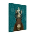 thumbnail image 2 of Fab Funky 'Donkey Bodhisattva' Canvas Art, 2 of 3