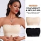 thumbnail image 2 of Womens Strapless Bra Anti-Slip Padded Bandeau Bras Front Closure Push Up Bra Comfortable Breathable Tube Top Bralette L color, 2 of 4
