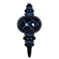 thumbnail image 1 of Vickerman MT198931D Ornement de Filet de Glit de Candy Bleu Nuit, 1 of 2