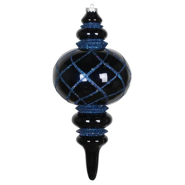 Vickerman MT198931D Ornement de Filet de Glit de Candy Bleu Nuit