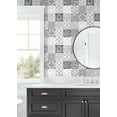 thumbnail image 5 of Stacy Garcia Home Greystone Tilework Peel and Stick Wallpaper, 5 of 8