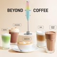 thumbnail image 3 of Batidor triple Milk Frother Zulay Kitchen Tornado con pilas, 3 of 7