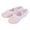 Beige, variant on Miqool Kids Canvas Ballet Dance Shoes Lace Trim Soft Sole Slip-On Elastic Cross Strap Toddler to Big Kid Practice Stage Performance Footwear