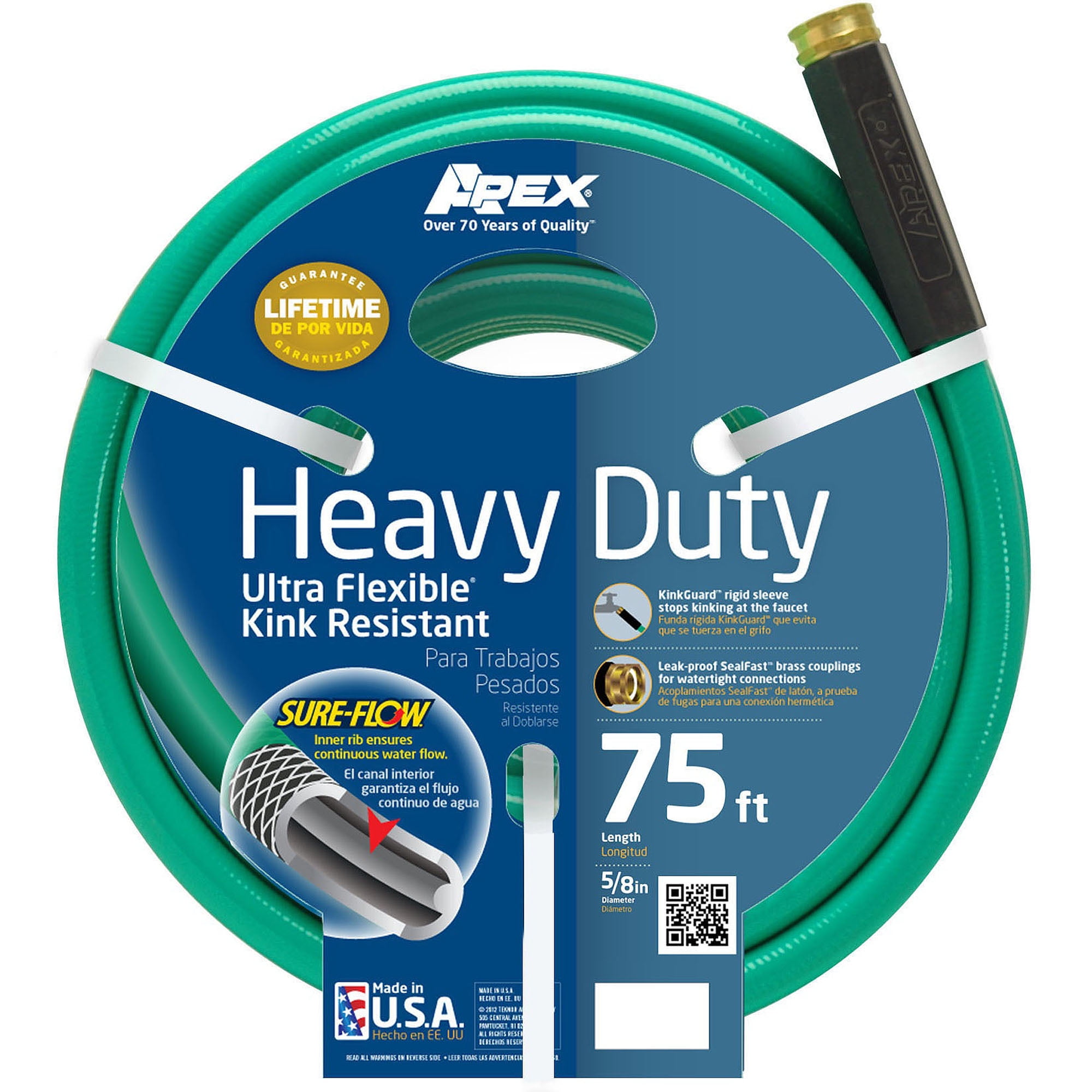 Teknor Apex 75' HeavyDuty Garden Hose