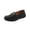 Black, variant on Willtoo Womens Wide Toe Loafers Slip On Comfort Platform Walking Shoes Casual Non Slip Flat Loafers for Daily Work Wear