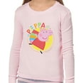 thumbnail image 4 of Peppa Pig Girl's Rainbow Character 2-Piece Tight-Fit Pajama Set for Kids Toddlers, 4 of 4