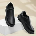 thumbnail image 6 of CMR CHAMARIPA Mens Elevator Loafers - Male Height Increasing Shoes - Black Leather Casual Loafers 6 CM / 2.36 Inches, 6 of 7