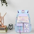 thumbnail image 3 of CasaChic Spine Protection Backpack for Primary School Students 1-6 Grades - Load Reduction, Large Capacity, Sturdy Lightweight Fabric with Cute Themed Design for Daily & Weekend Use, 3 of 5