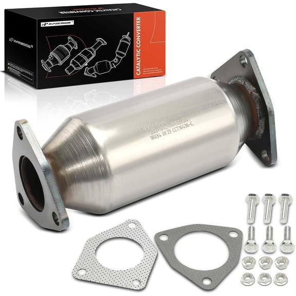 A-Premium Rear Catalytic Converter Kit Direct-Fit Compatible with Honda Accord 2008-2012 & Acura TSX 2009-2013, 2.4L, EPA Compliant, Replace# 18150R40A00