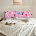 thumbnail image 3 of Hello Kitty Anime Body Pillow Cover Ultra Soft Microfiber Pillowcases with Hidden Zipper Closure 16x48inch, 3 of 5
