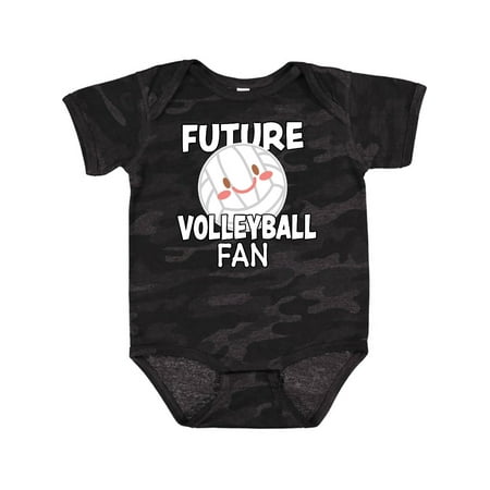 

Inktastic Future Volleyball fan Gift Baby Boy or Baby Girl Bodysuit