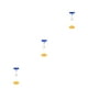thumbnail image 1 of Eigraketly Paquete de 12 toboganes para sedal de pesca, conectores de pasadores deslizantes de alta resistencia que conectan agua salada al aire libre, agua Type1 NO1 Eigraketly  CBP504167, 1 of 6