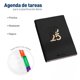 thumbnail image 3 of Agenda 2025 Bluelander con Pestañas Diario, Semanal, Mensual, Negro, 3 of 5