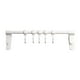 thumbnail image 1 of sobre la puerta del gabinete, barra de toalla, soporte para paños de cocina, colgadores para ollas, fácil de instalar con ganchos, utensilios, 1 of 9