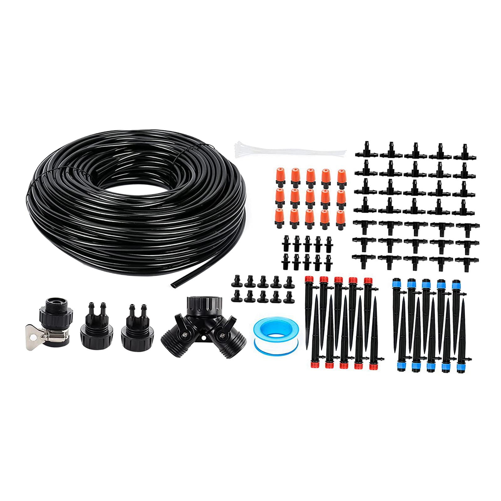 Fzaqwen Drip Irrigation Kit Professional Fittings Garden Irrigation System Watering Drip